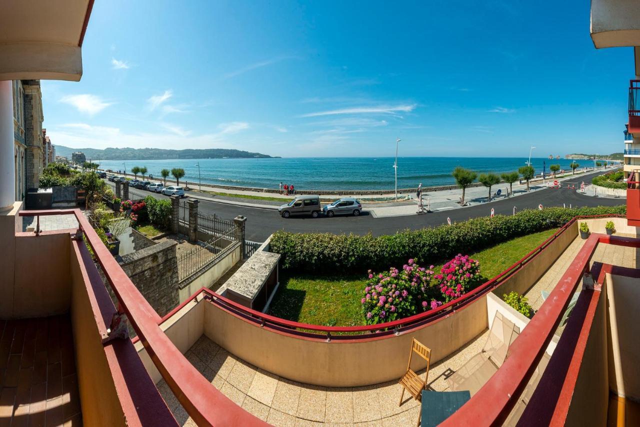 Premiere Ligne De Plage, Face A La Mer Hendaye Eksteriør bilde