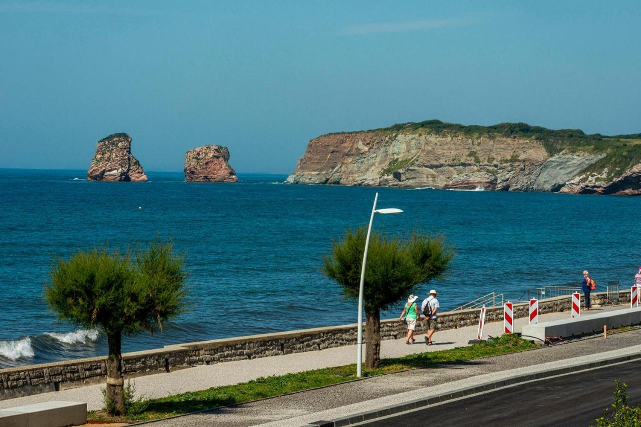Premiere Ligne De Plage, Face A La Mer Hendaye Eksteriør bilde